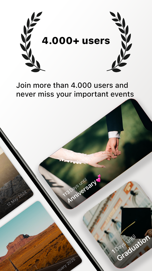 #2. Countdown - Count Days Since (iOS) 게시자: Discoveruapps v.o.f.