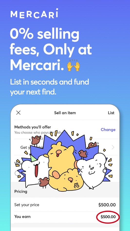 Mercari: Buying & Selling App - 8.6.0 - (iOS)