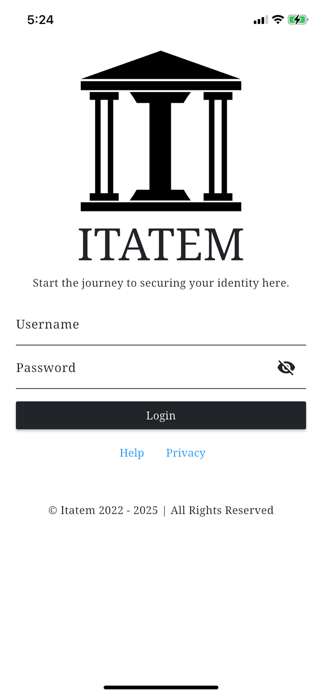 Itatem MFA Screenshot 1 of 5