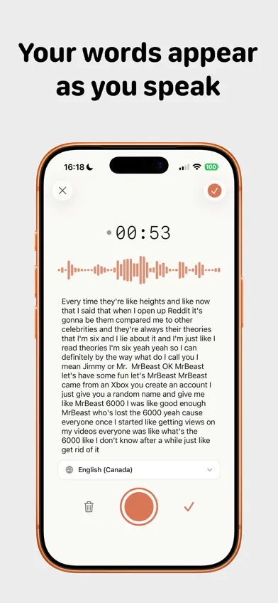 Live Notes - Speech to Text screenshot 2