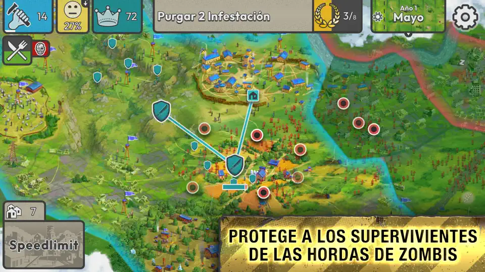 Captura de pantalla de After Inc. en iPhone 5