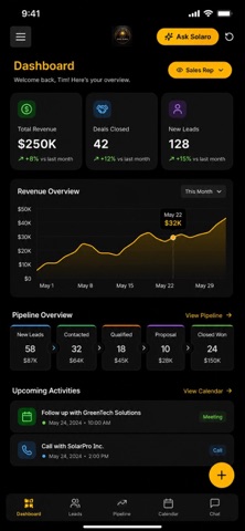 Solaro CRM Screenshot 1 of 6