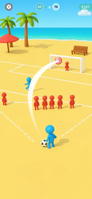Kick to Score iPhone screenshot 3