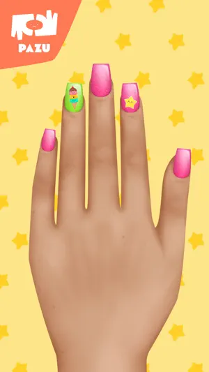 Girls Nail Salon - Kids Games screenshot 6