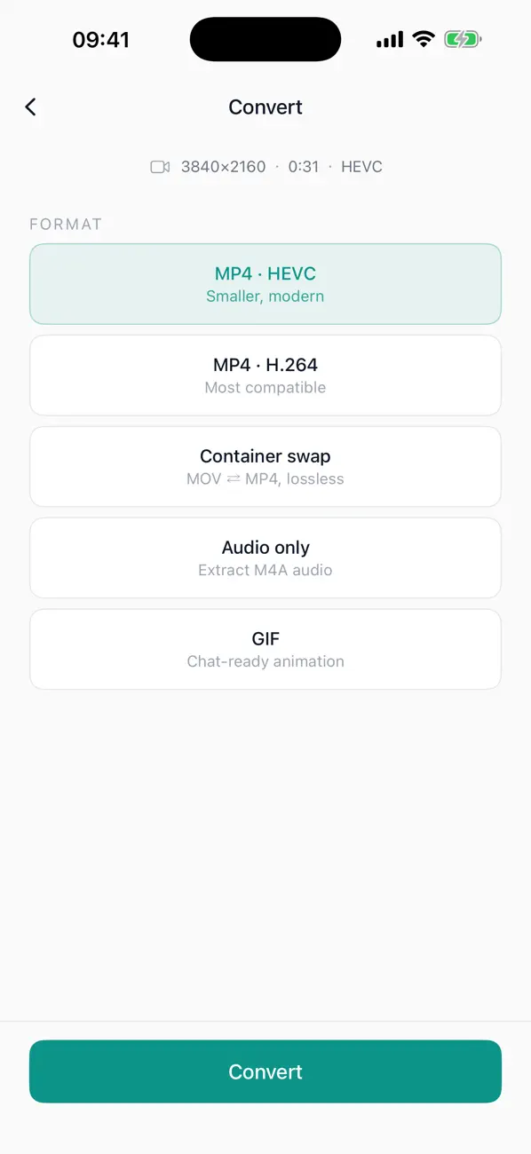 Screenshot #3 pour Video Compressor - Minimo