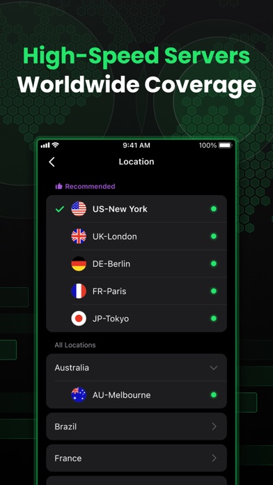 SafeShell VPN - Stream Freedom Screenshot