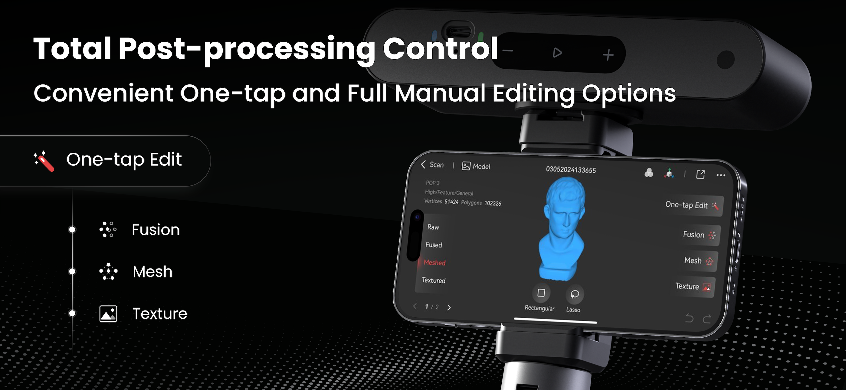 Revo Scan-3D scanner app