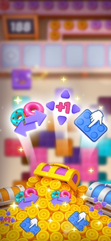 Donut Sort Mania: Color Puzzle iPhone screenshot