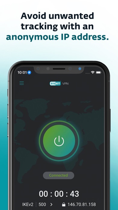 ESET VPN iPhone screenshot 5 - Utilities app