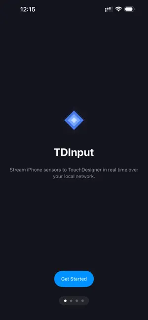 TDInput screenshot 1