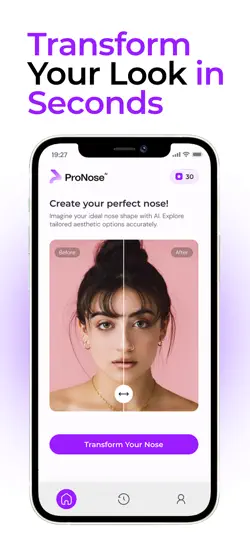 Captura de pantalla de Rhinoplasty AI | ProNose AI en iPhone 2
