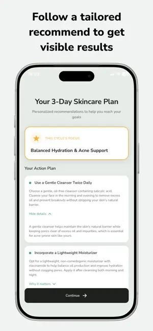 AI Skin Care Scanner: Suitone screenshot 2