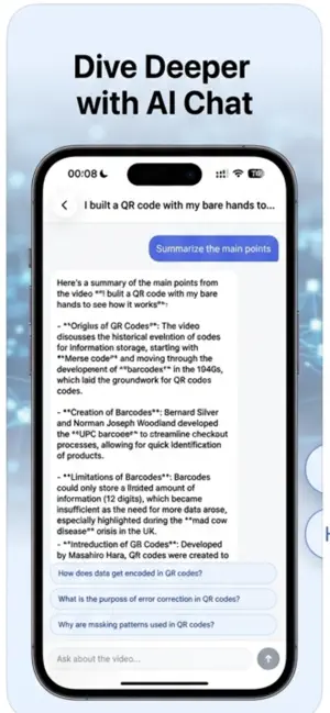 TubeChat AI screenshot 3