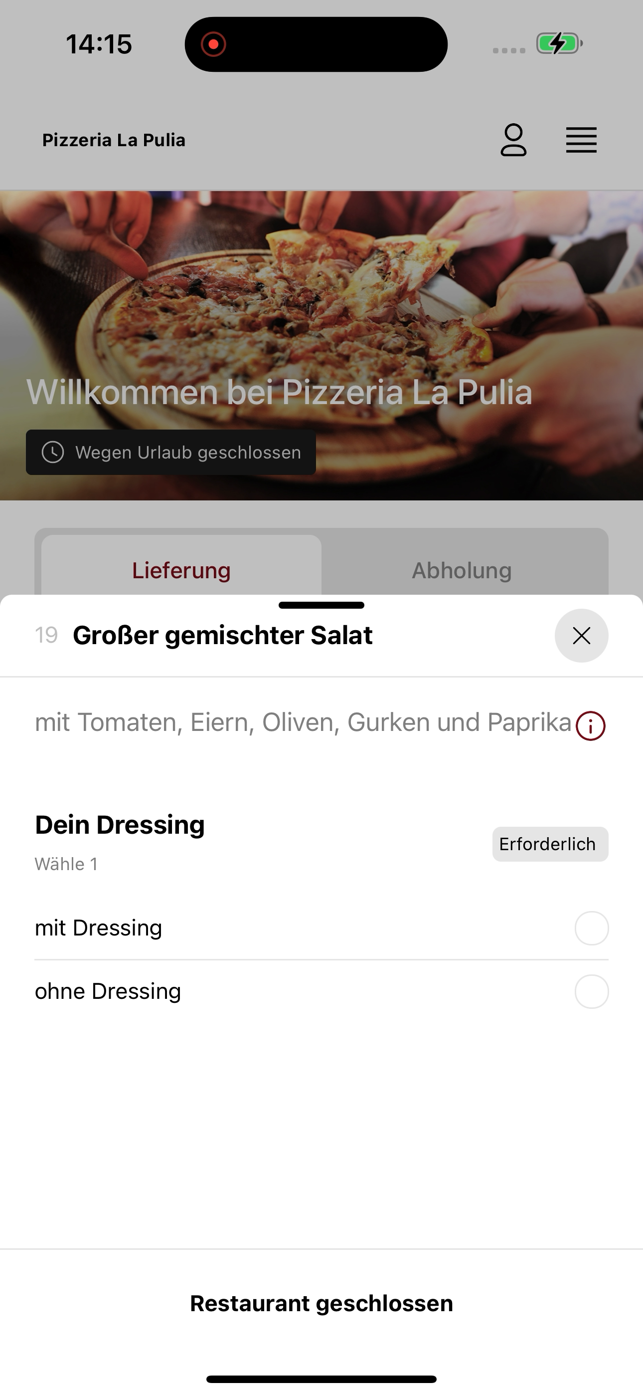 Pizzeria La Pulia screenshot 7