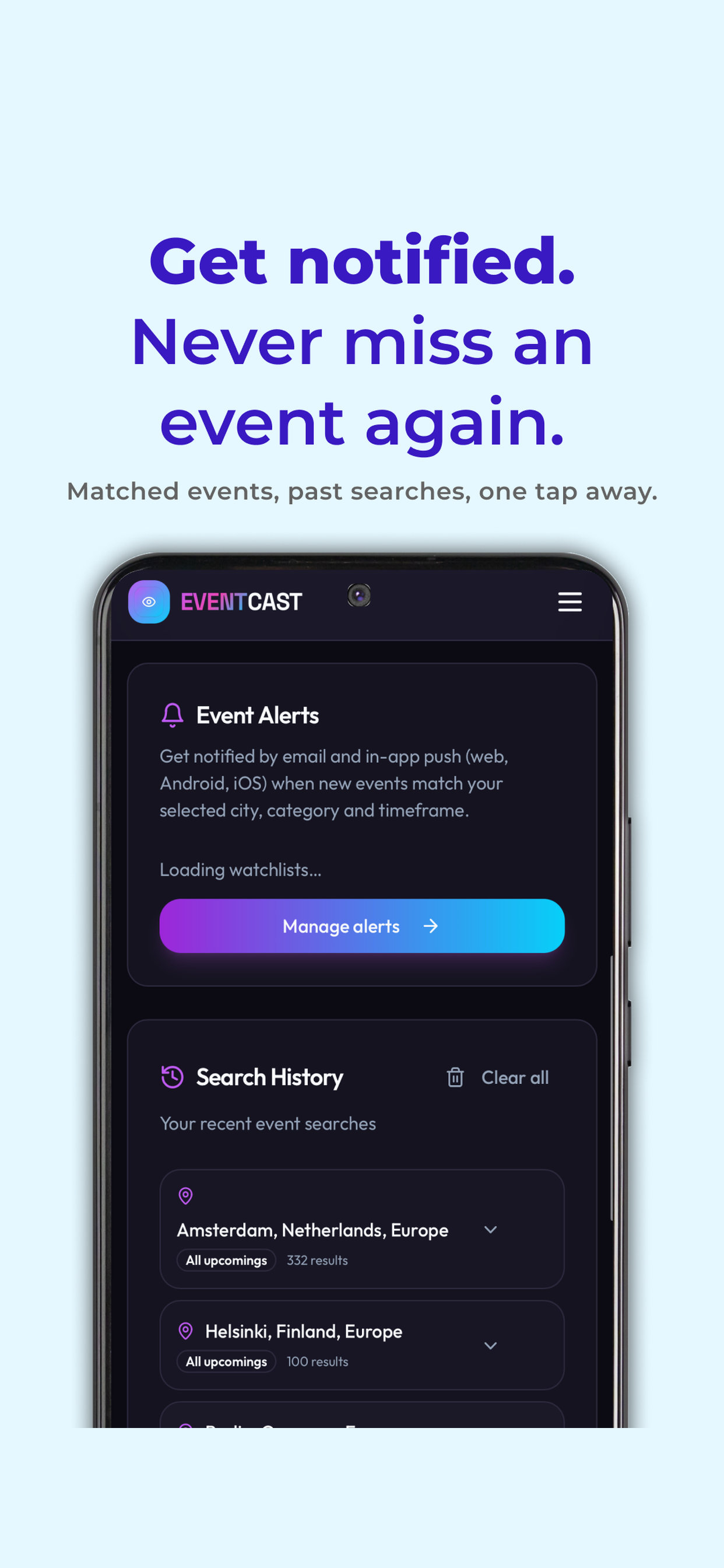EventCast screenshot 4