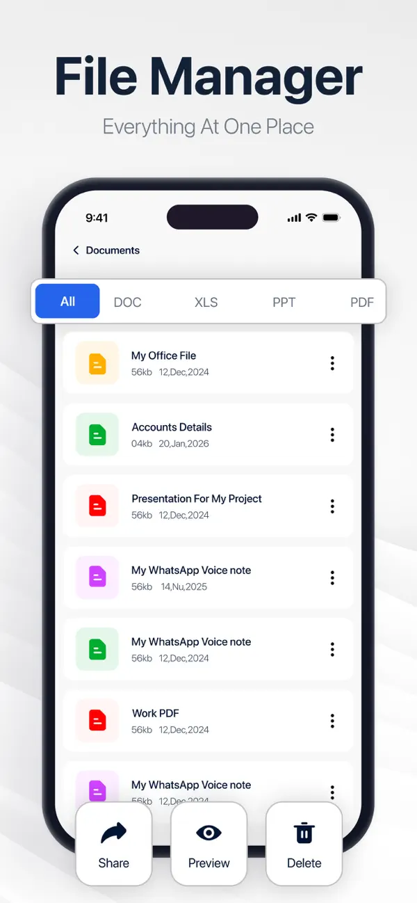 #6. Document Reader & File Manager (iOS) Ved: Izhaar Doolat