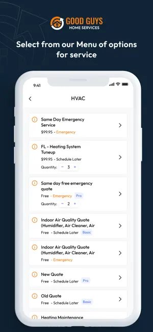 Good Guys Home Services - GGHS screenshot 2