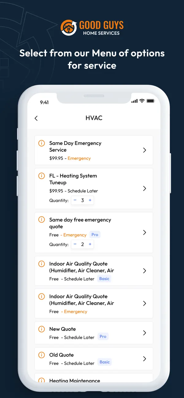 Screenshot #2 pour Good Guys Home Services - GGHS