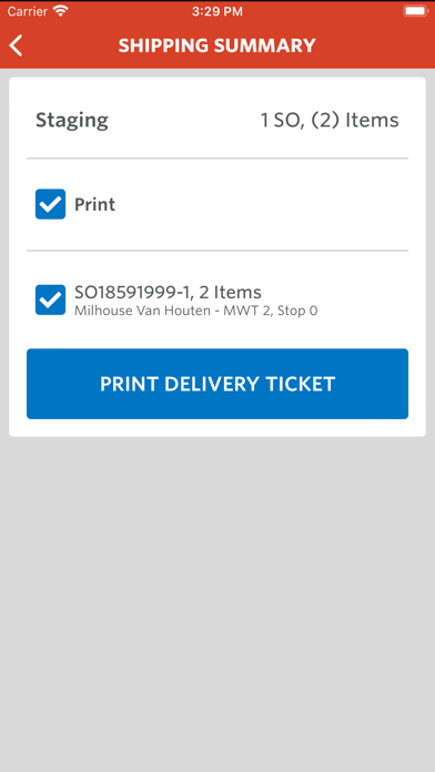 Agility Mobile Warehouse Tools Screenshot