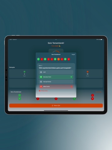 Mix Quiz App iPad screenshot
