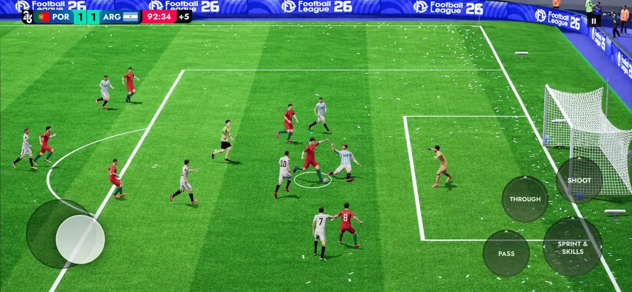 Football League™ 2026 iOS Mod IPA screenshot 2 - iOS game interface