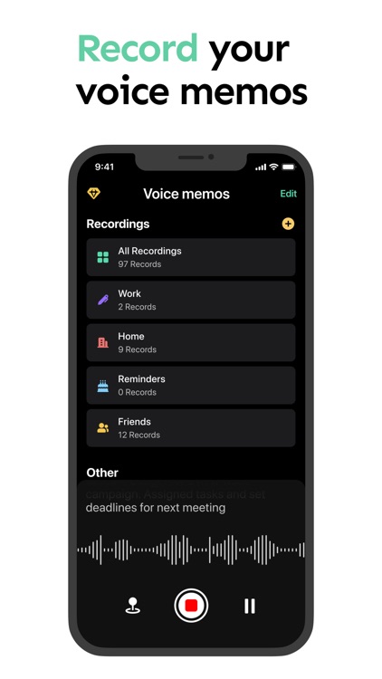 Voice Memos: AI Audio Recorder