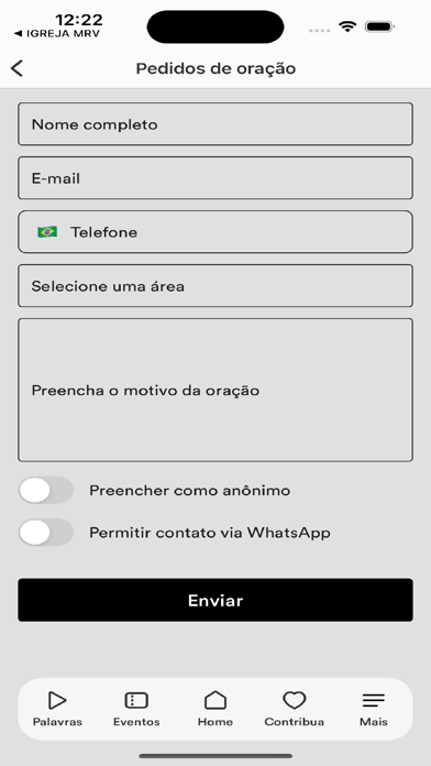 App screenshot