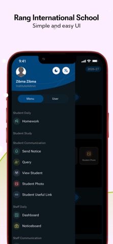 Rang International School iPhone screenshot