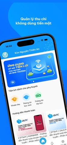 Học phí DTSoft screenshot