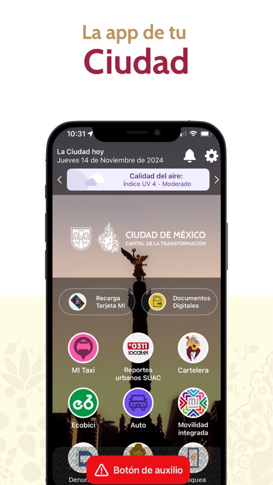 #1. App CDMX (iOS) 由: Gobierno de la Ciudad de México