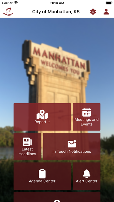 City of Manhattan, KS app screenshot