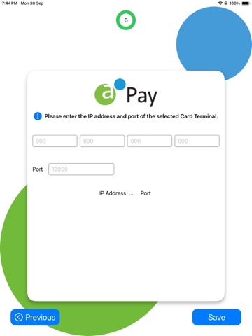Agilysys Pay FP PMS iPad screenshot