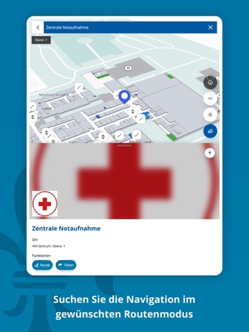 Klinikum Fulda App iPad screenshot