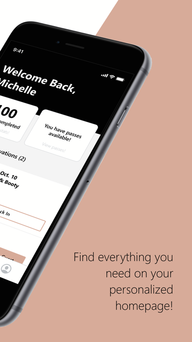 The Body Collective Studio iPhone screenshot 2 - Health & Fitness app