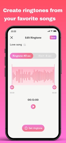 Ringtone Maker & AI Cover iPhone screenshot 2