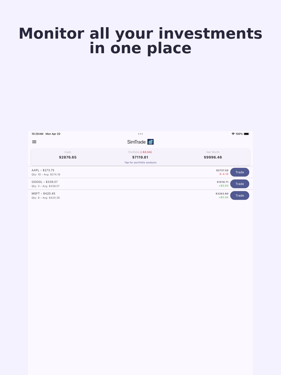 iPad screenshot