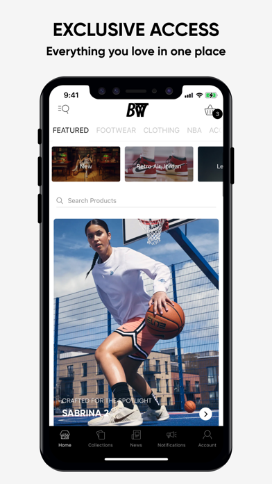 Bouncewear iPhone screenshot 2 - Shopping app