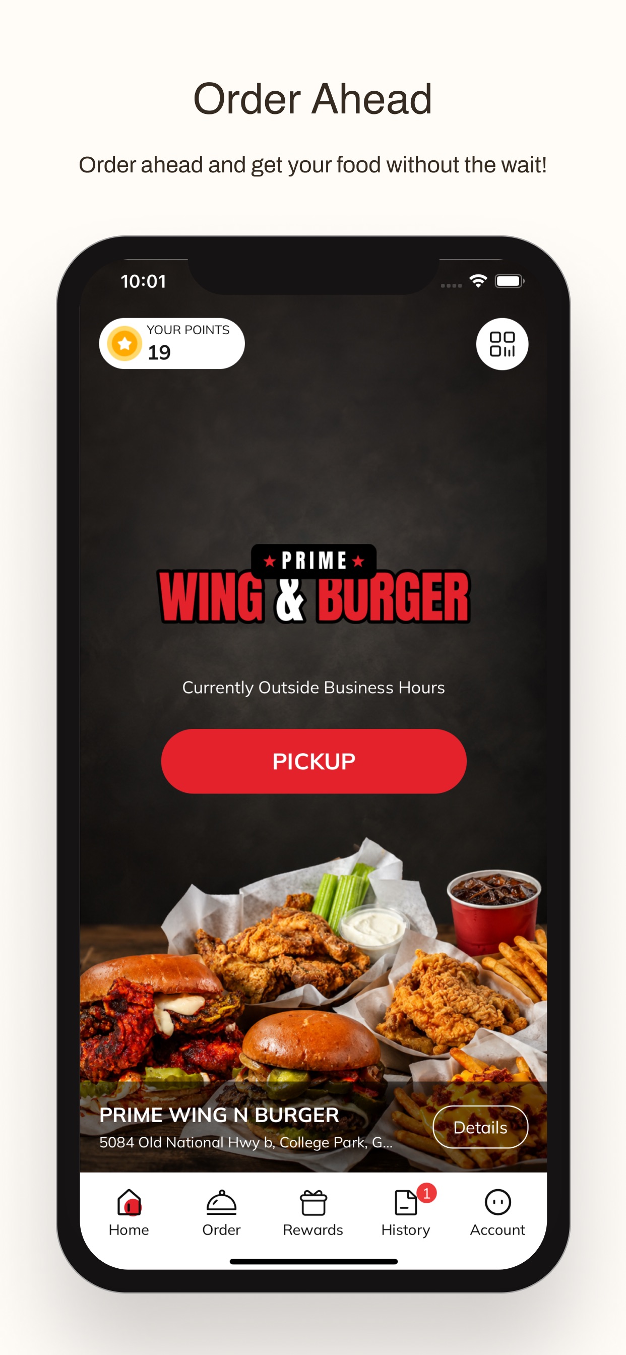 Screenshot 1 of Prime Wing N Burger