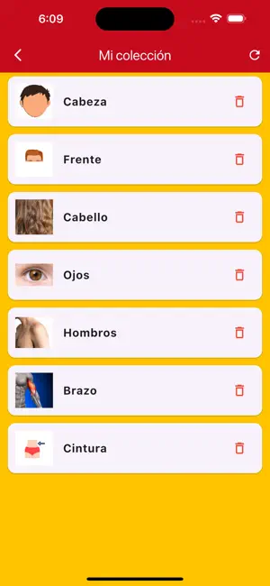 Learning Spanish Body Parts screenshot 3