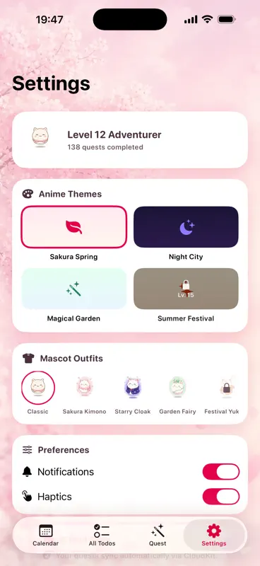My Today Todo : Planificateur screenshot 4 of 5