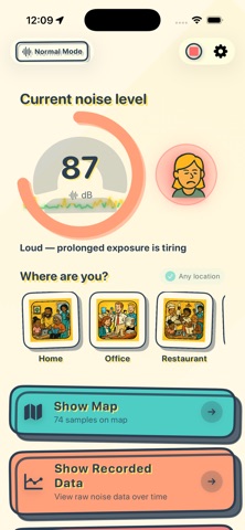 MyNoiseBuddy screenshot