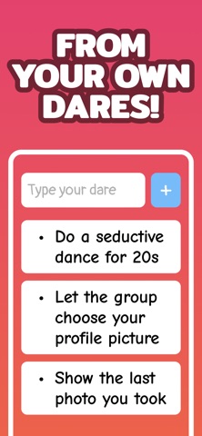 Truth Or Dare : Party Game iPhone screenshot