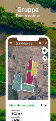 Fläche messen - GLand Measure screenshot 3