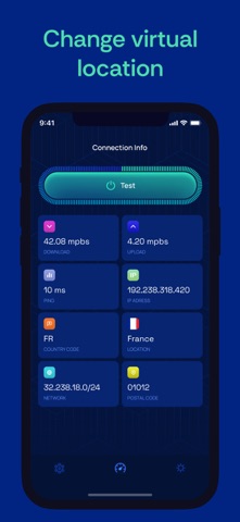 VPN Proxy Master & Speed Test iPhone screenshot