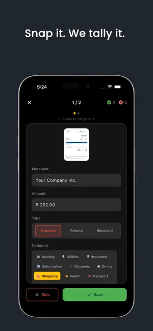 Tally- Smart Expense Tracker screenshot 2