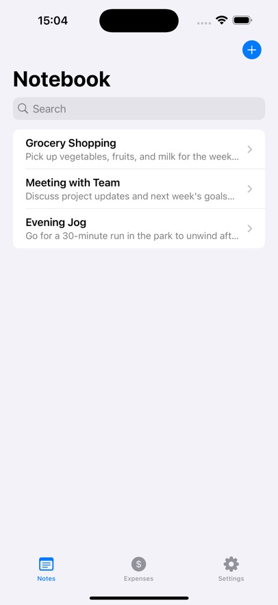 Expense-Note Manager