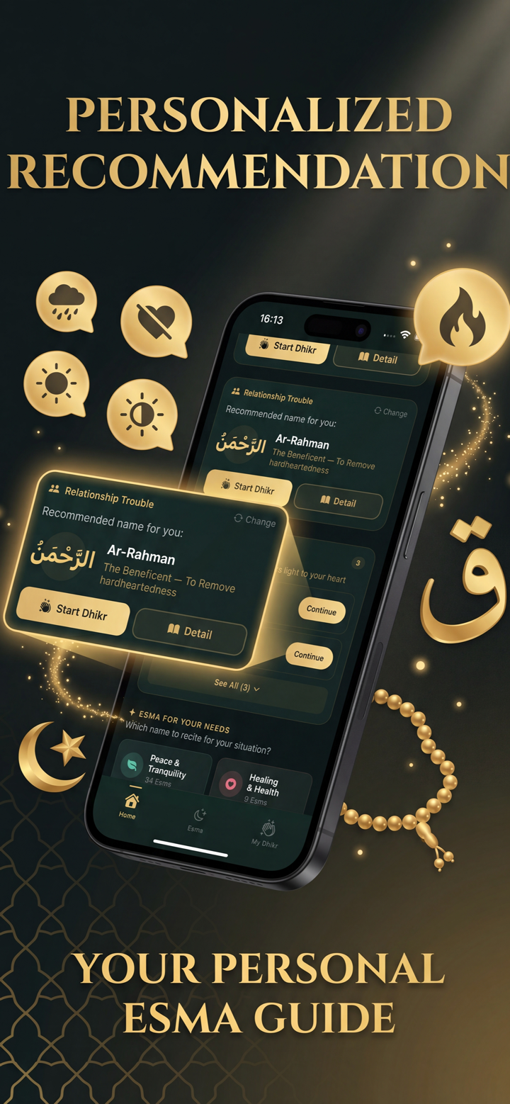 Esma: Prayer Times & 99 Names screenshot 6