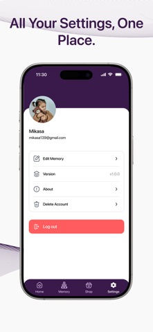 eMemorybox screenshot