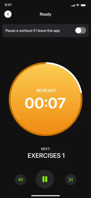 Interval timer · Hiit timer screenshot 2