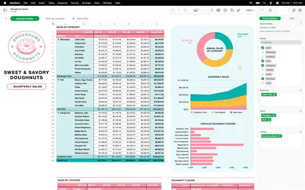Numbers – Creator Studio Screenshot 3